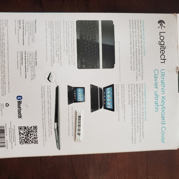 Logitech ultralight ipad bluetooth keyboard - Picture 4 of 6